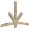 Ekena Millwork Alberta Rough Sawn Timber Gable Bracket, Douglas Fir, 72"W x 45"H x 4"D x 4"F, 15/12 Pitch GBW072X45X0404ALB00RDF - alternate 2